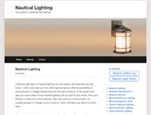 Tablet Screenshot of nauticallighting.org